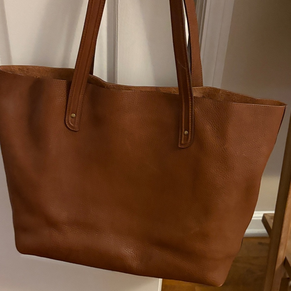 Tecovas Rich Tan Leather Tote